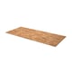 Option: A VRENA light brown wooden countertop with smooth edges and uniform grain, adding warmth to any space.