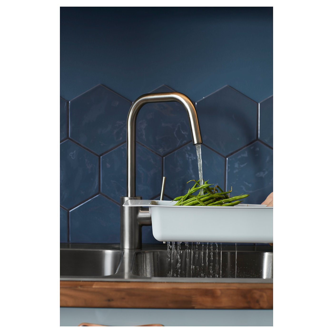 Almaren Kitchen Mixer Tap Stainless Steel Colour Ikea
