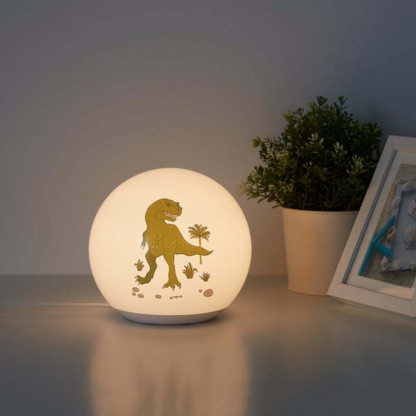 ÄNGARNA LED table lamp, dinosaur