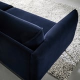 ÄPPLARYD 4-seat sofa with chaise longue, Djuparp dark blue