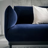 ÄPPLARYD 4-seat sofa with chaise longue, Djuparp dark blue