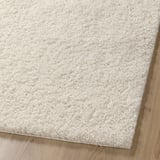 ÄRENDE Rug, high pile, off-white, 120x180 cm
