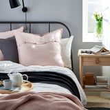 AINA Cushion cover, light pink, 65x65 cm