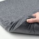ÅKERVINDEFLY chair cushion, grey, 39/35x37x5 cm - IKEA