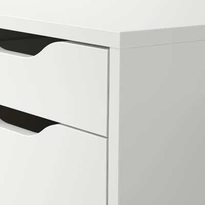 ALEX Drawer unit, white, 36x50 cm