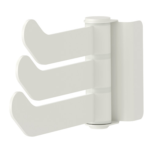 ALGOT Triple hook with bracket IKEA