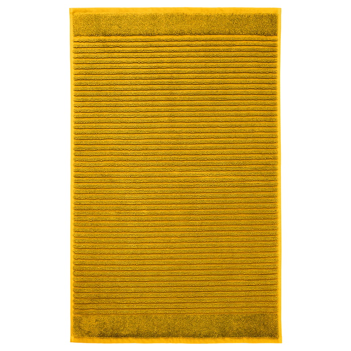 ALSTERN bath mat, goldenyellow, 50x80 cm IKEA