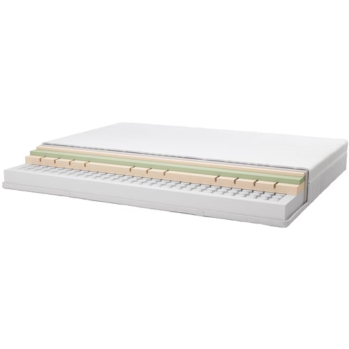 ÅNNELAND foam mattress, firm/white, Queen IKEA