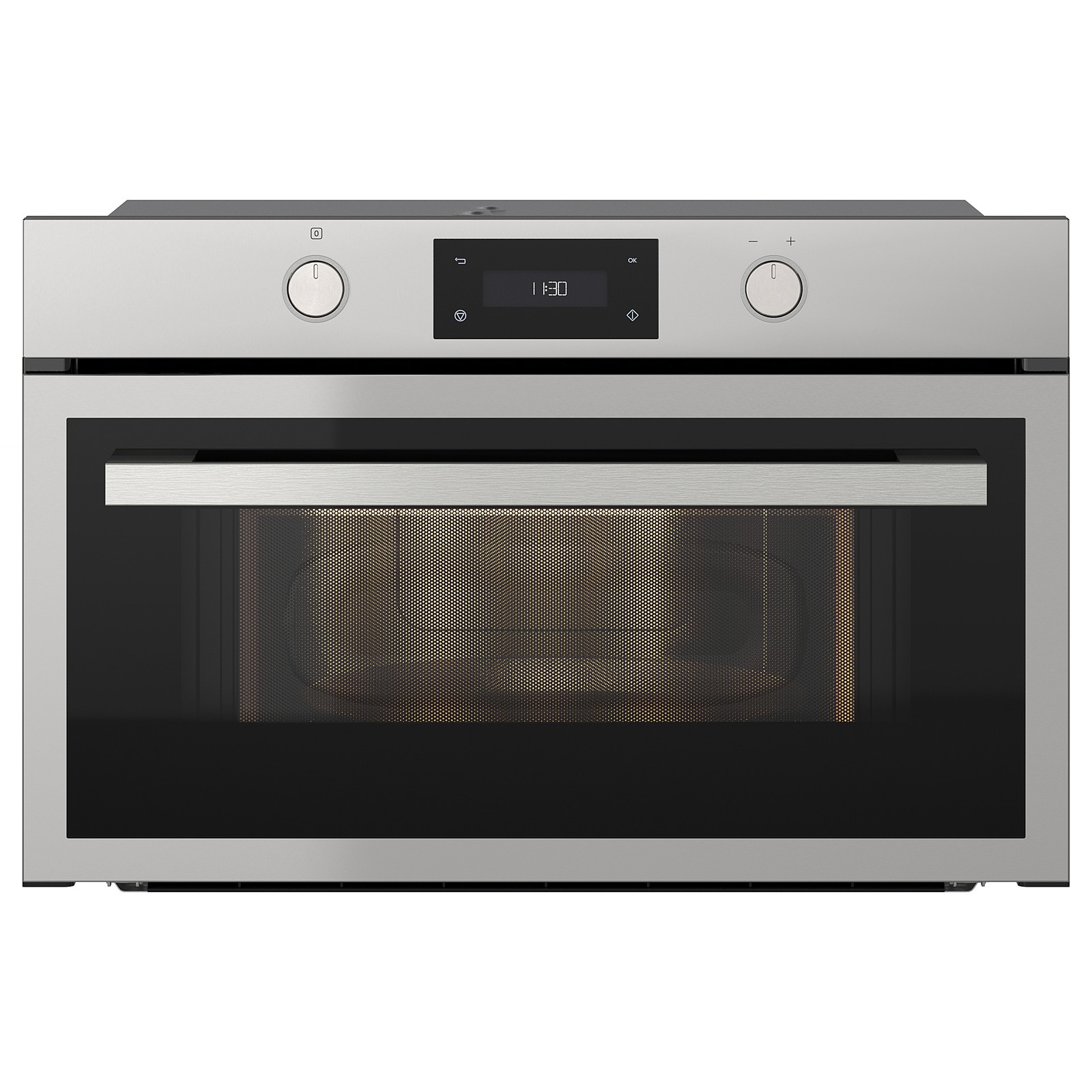 ANRÄTTA Microwave oven, stainless steel IKEA