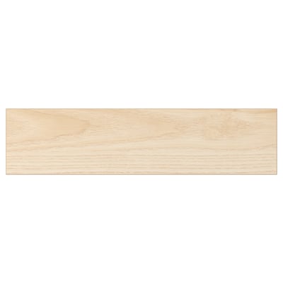ASKERSUND front: blonde ash wood effect, rectangular, melamine and paper foil, 25-year guarantee for durability and easy cleaning.