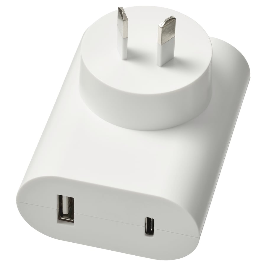 ÅSKSTORM 23W USB charger, white IKEA