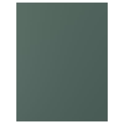 ASPUDDEN Cover panel, dark grey-green, 62x80 cm