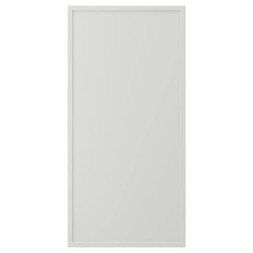 ASPUDDEN Decorative cover panel, light grey, 39x80 cm