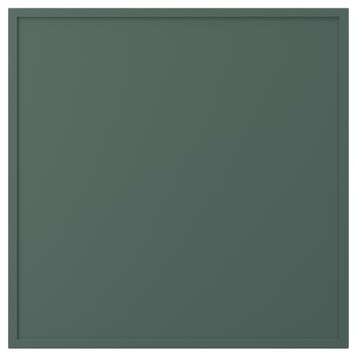 ASPUDDEN Door, dark grey-green, 60x60 cm