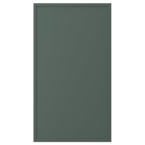 ASPUDDEN Door, dark grey-green, 45x80 cm