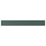 ASPUDDEN Drawer front, dark grey-green, 80x10 cm