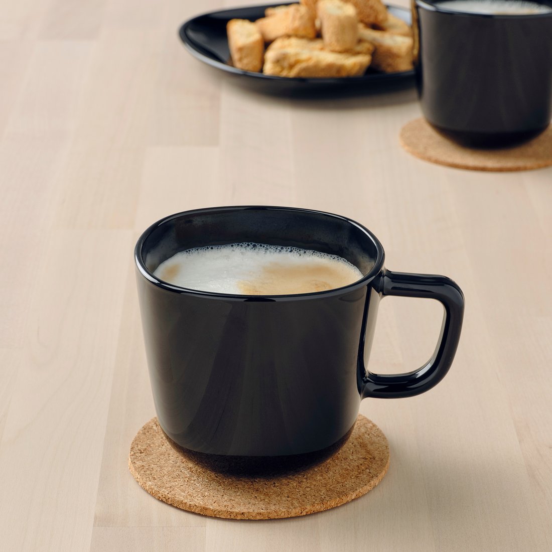 BACKIG Mug black IKEA