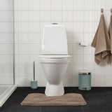BACKMÅRA Pedestal mat, beige, 55x60 cm
