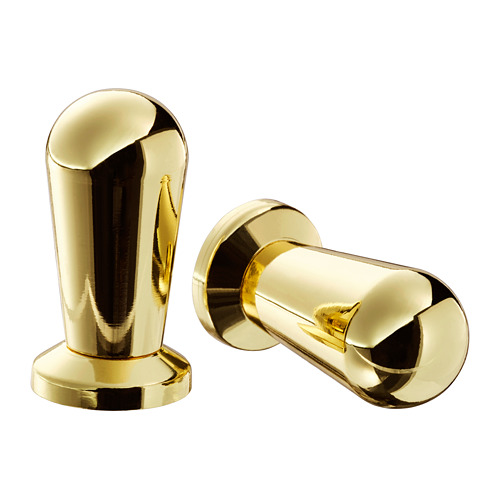 BAGGANÄS Knob brasscolour IKEA