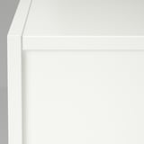 BAGGEBO Cabinet with door, white, 50x30x80 cm