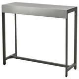 BÅTSKÄR Bar table, outdoor/dark grey, 120x40 cm