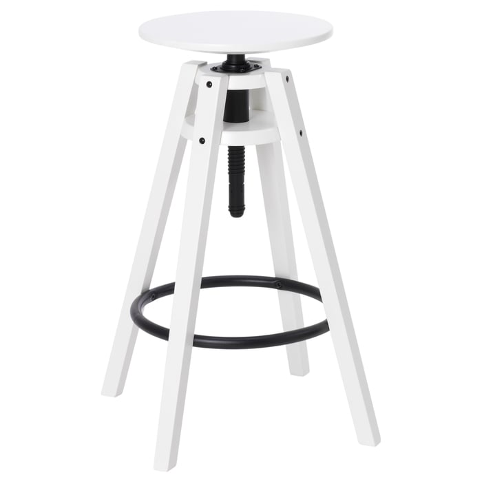 BENGTERIK Bar stool, white IKEA