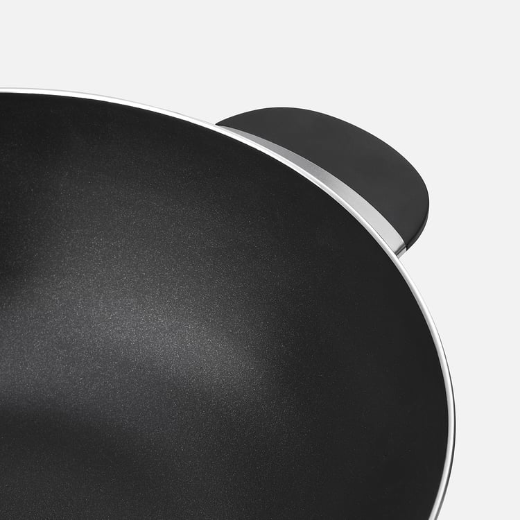 BESINNING wok with lid, nonstick coating, 30 cm IKEA