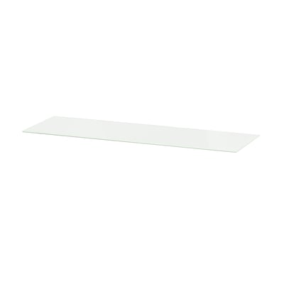 BILLY Extra shelf, glass, 76x26 cm