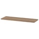 BILLY Shelf, oak effect, 76x26 cm