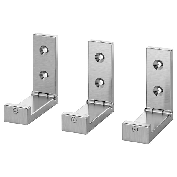 BJÄRNUM Folding hook, aluminium IKEA