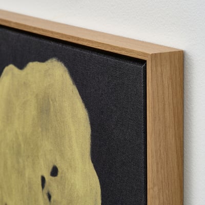 BLODFLÄDER Picture, bold florals, 50x70 cm
