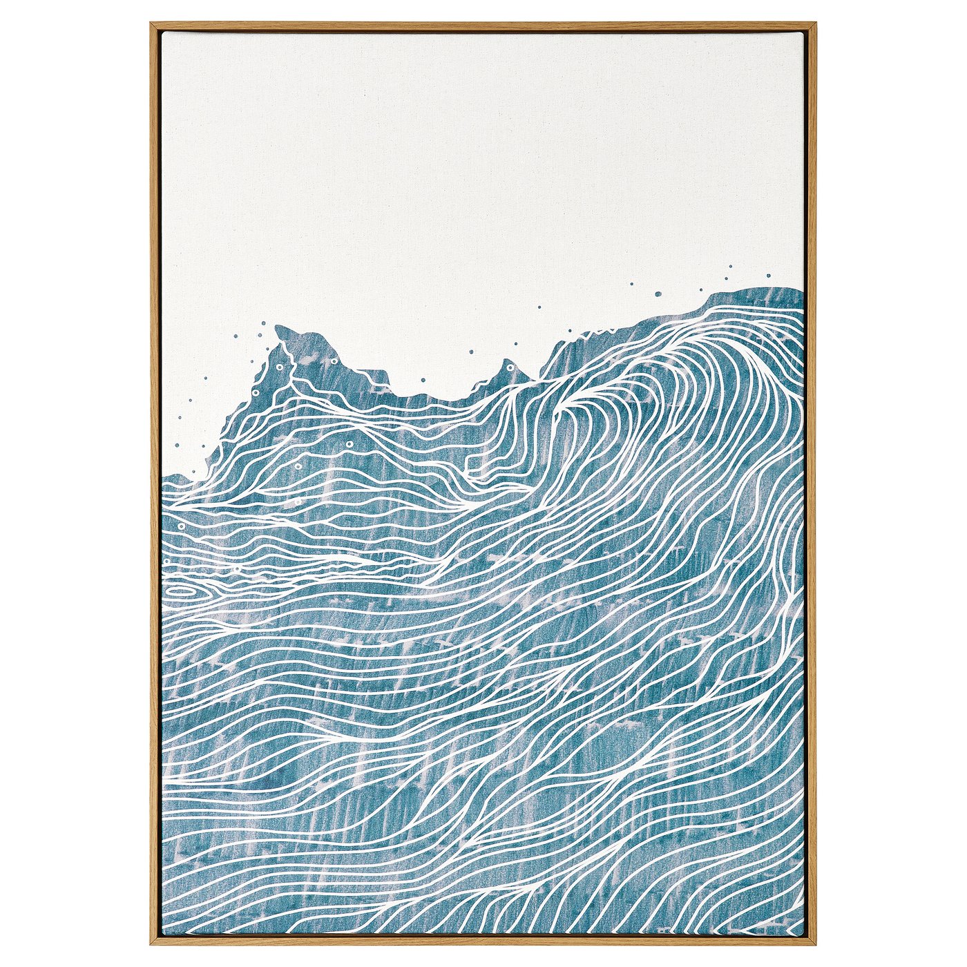 BLODFLÄDER Picture - Nazaré 50x70 cm