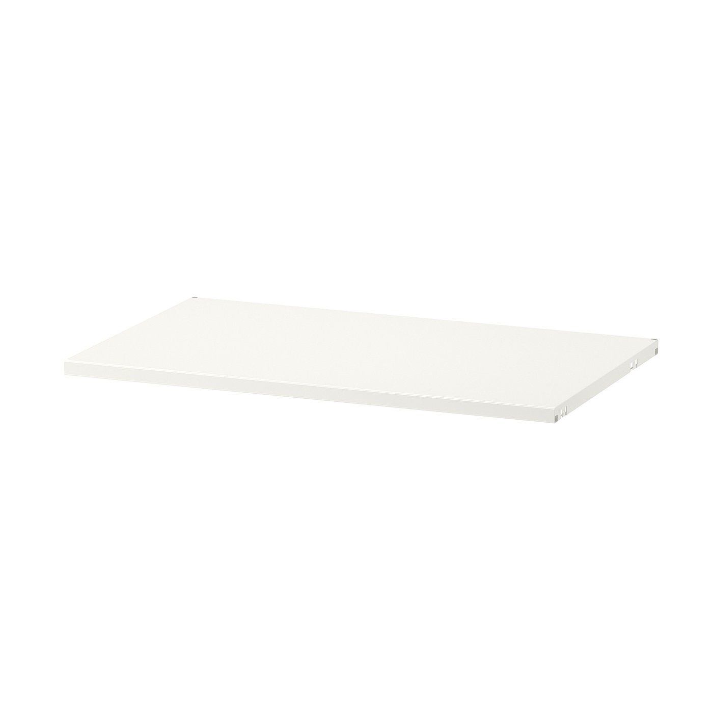 BOAXEL Shelf - metal white 60x40 cm