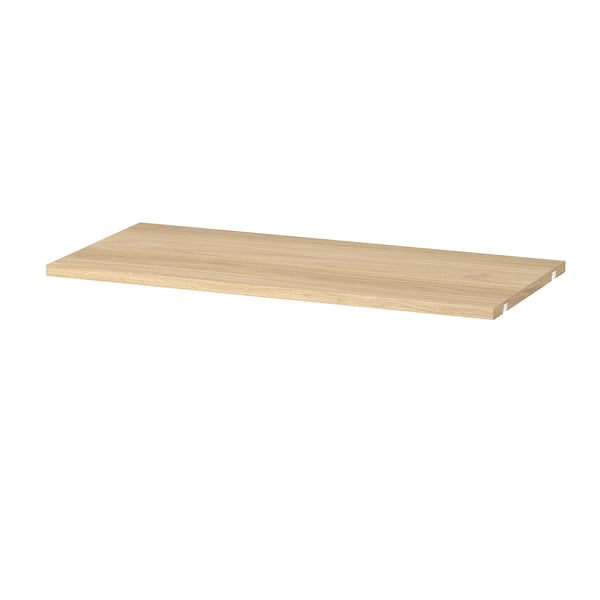 BOAXEL shelf, oak effect, 80x40 cm IKEA