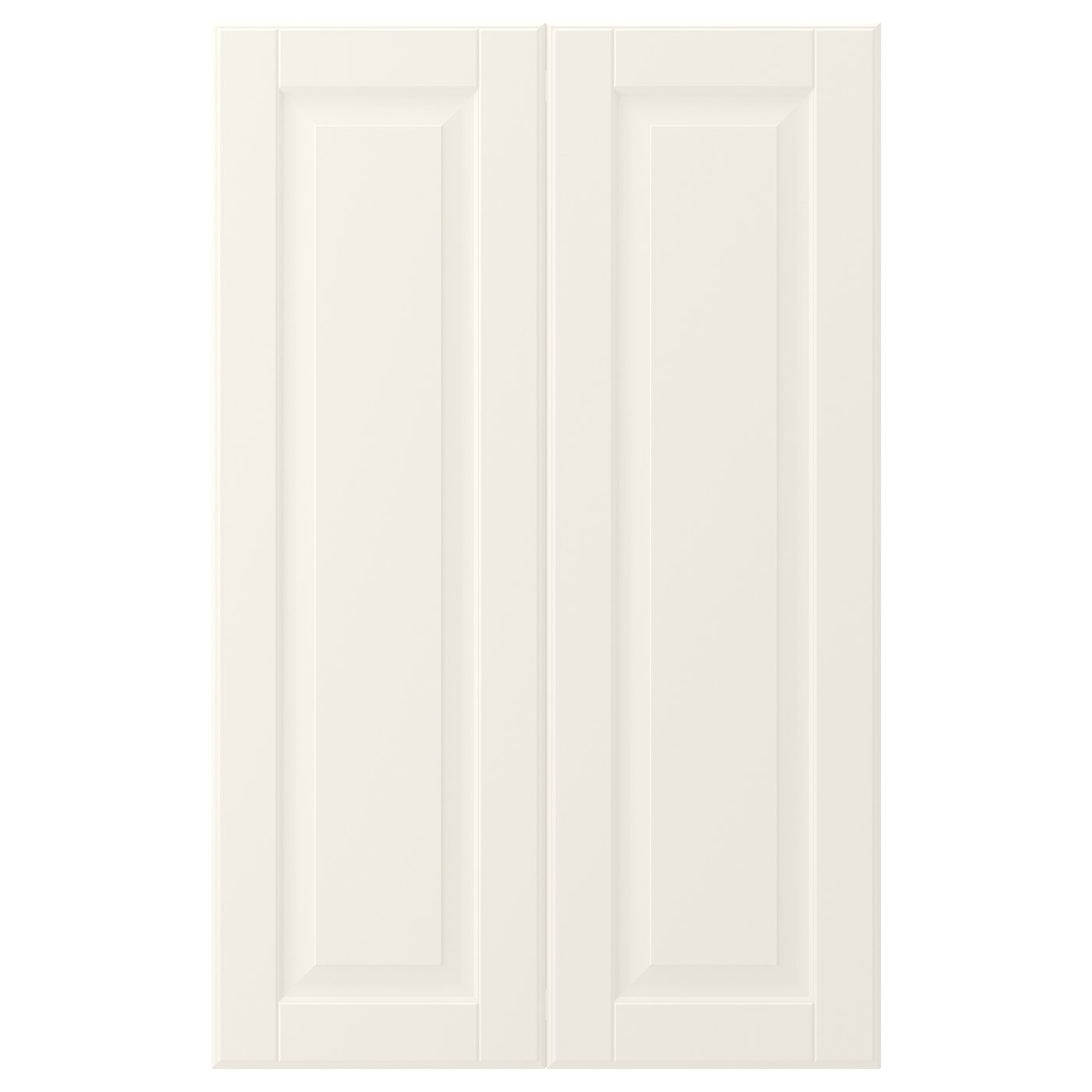 BODBYN 2-p door f corner base cabinet set - off-white 25x80 cm