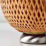 BÖJA Table lamp, bamboo/handmade