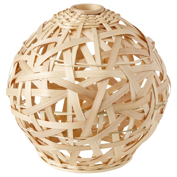 BOGVÅG pendant lamp shade, bamboo IKEA