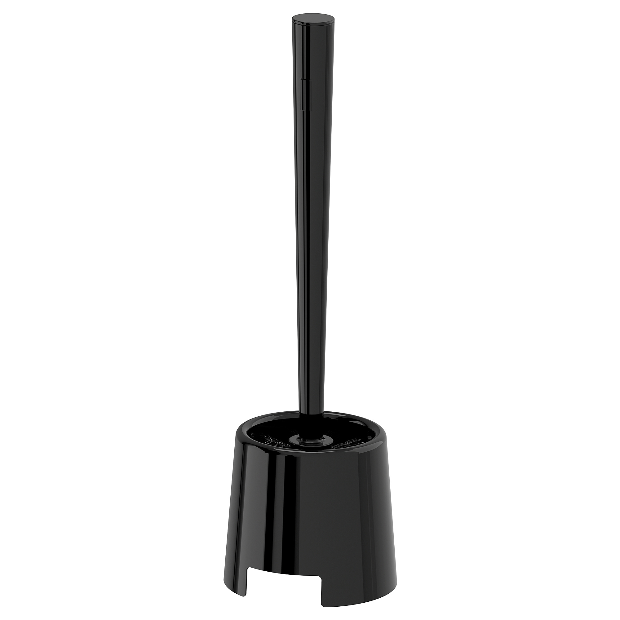 BOLMEN Toilet brush/holder, black IKEA