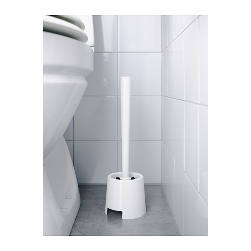 BOLMEN Toilet brush/holder white IKEA