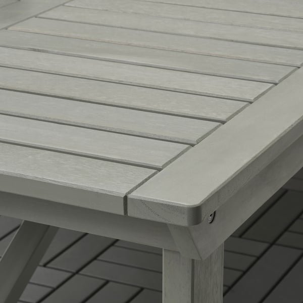 BONDHOLMEN table, outdoor, grey, 235x90 cm IKEA