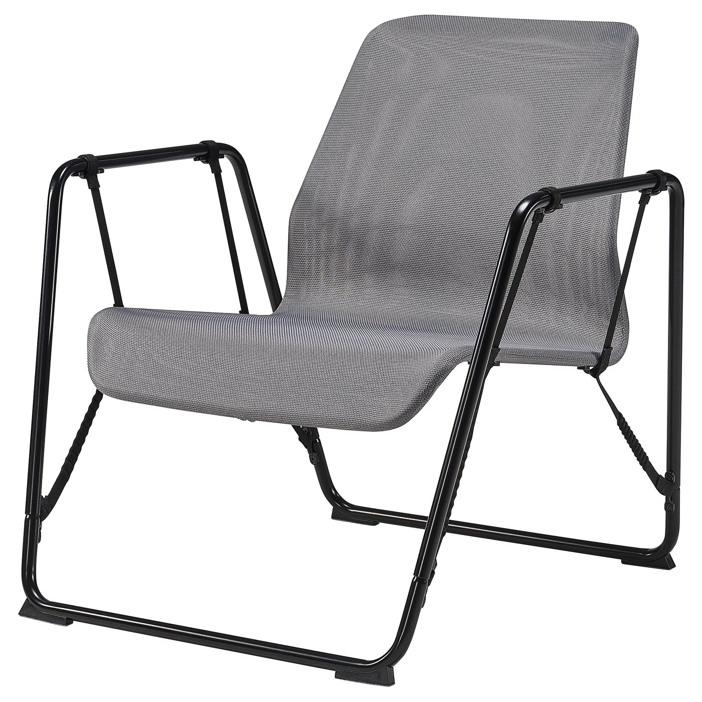 BRÄNNBOLL Gaming easy chair - grey/black