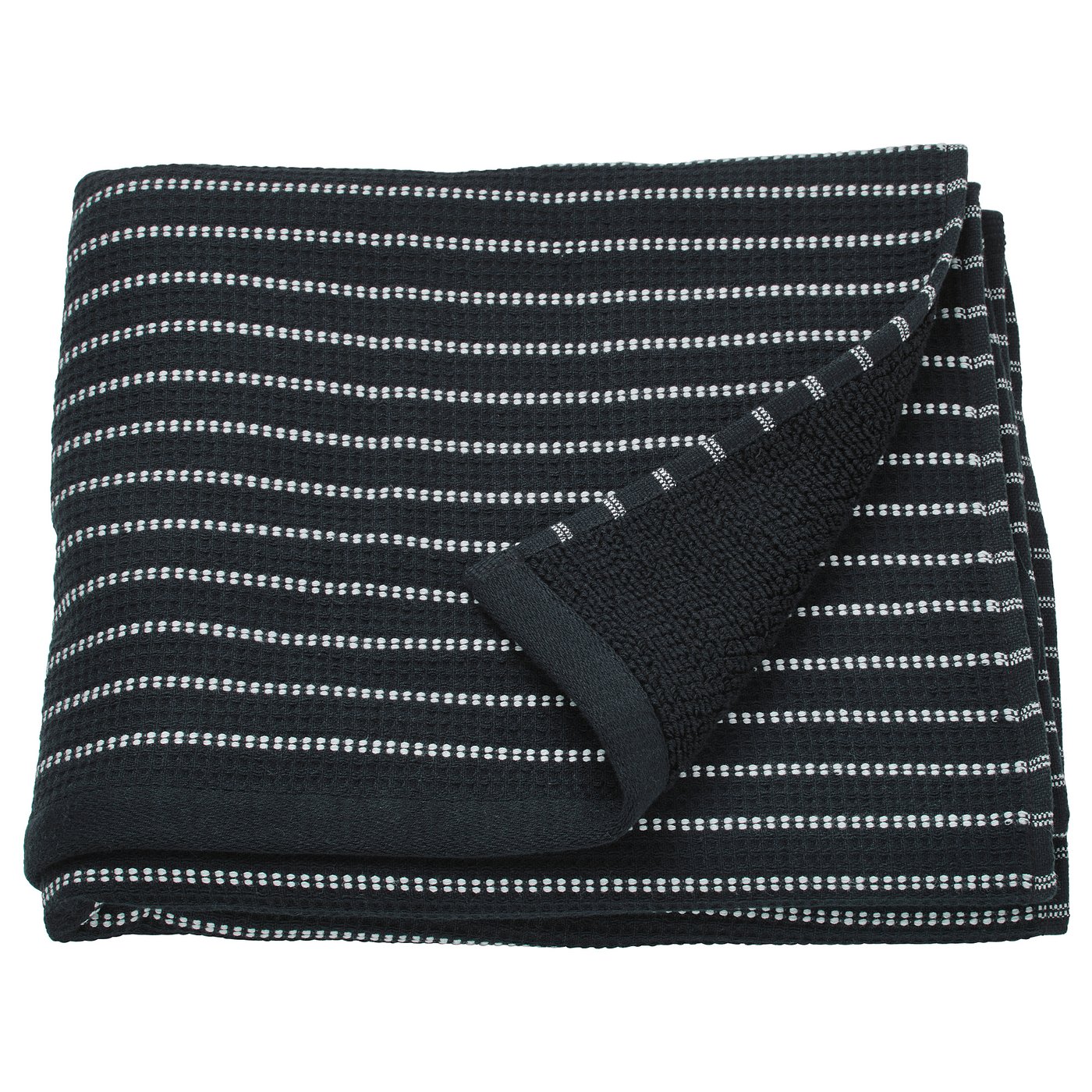 BROKGINST Bath towel - black 70x140 cm