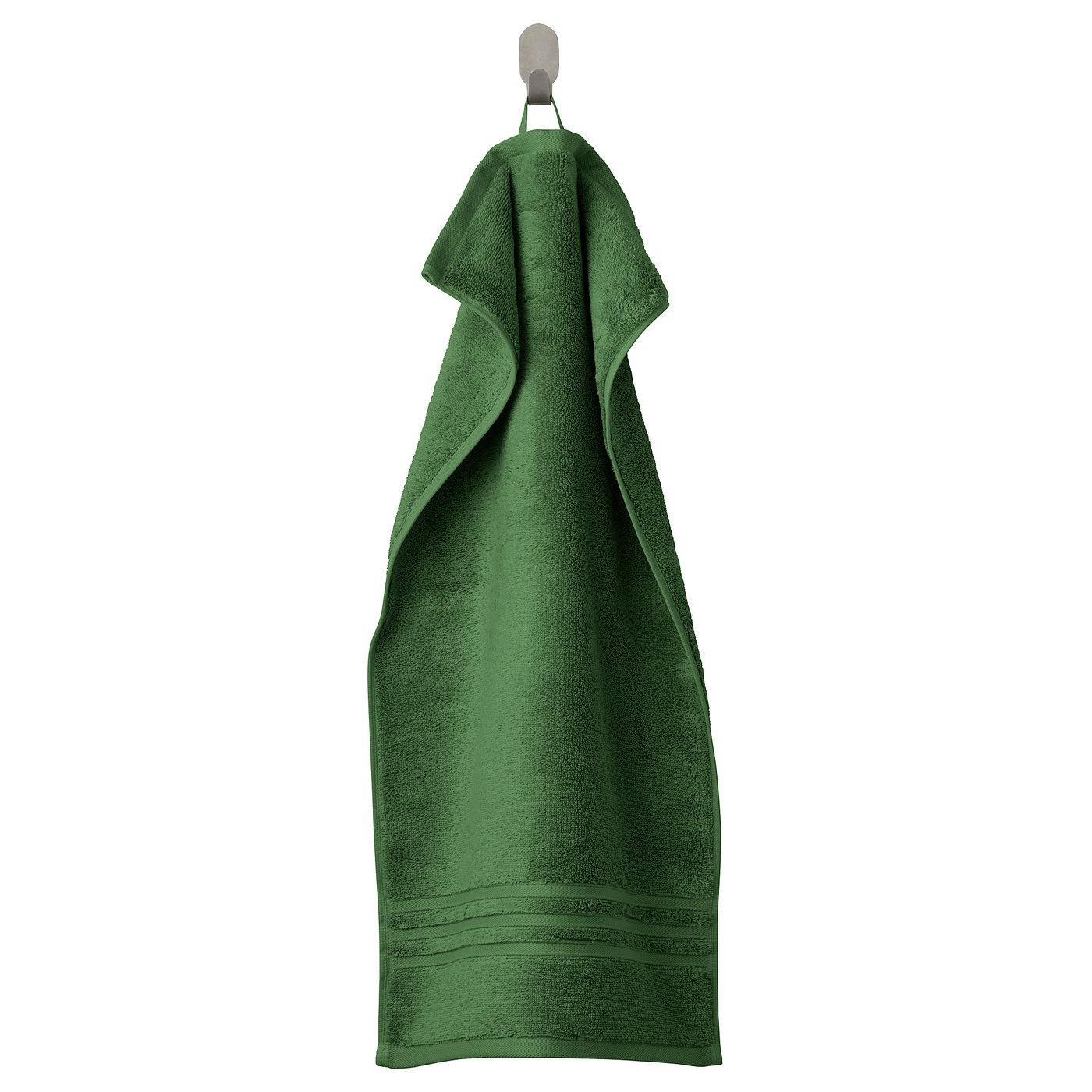 BROKGLIM Hand towel - green 40x70 cm