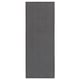 Option: BRYNDUM Kitchen mat, grey, 45x180 cm