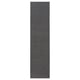 BRYNDUM Kitchen mat, grey, 45x180 cm