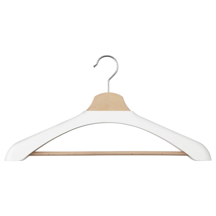 BUMERANG shoulder shaper for hanger, white IKEA