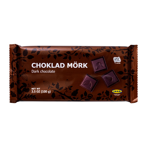 CHOKLAD MÖRK Dark chocolate IKEA