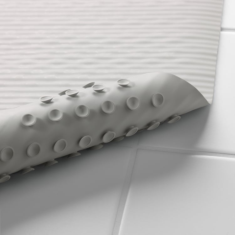 DOPPA Bathtub mat, light grey IKEA