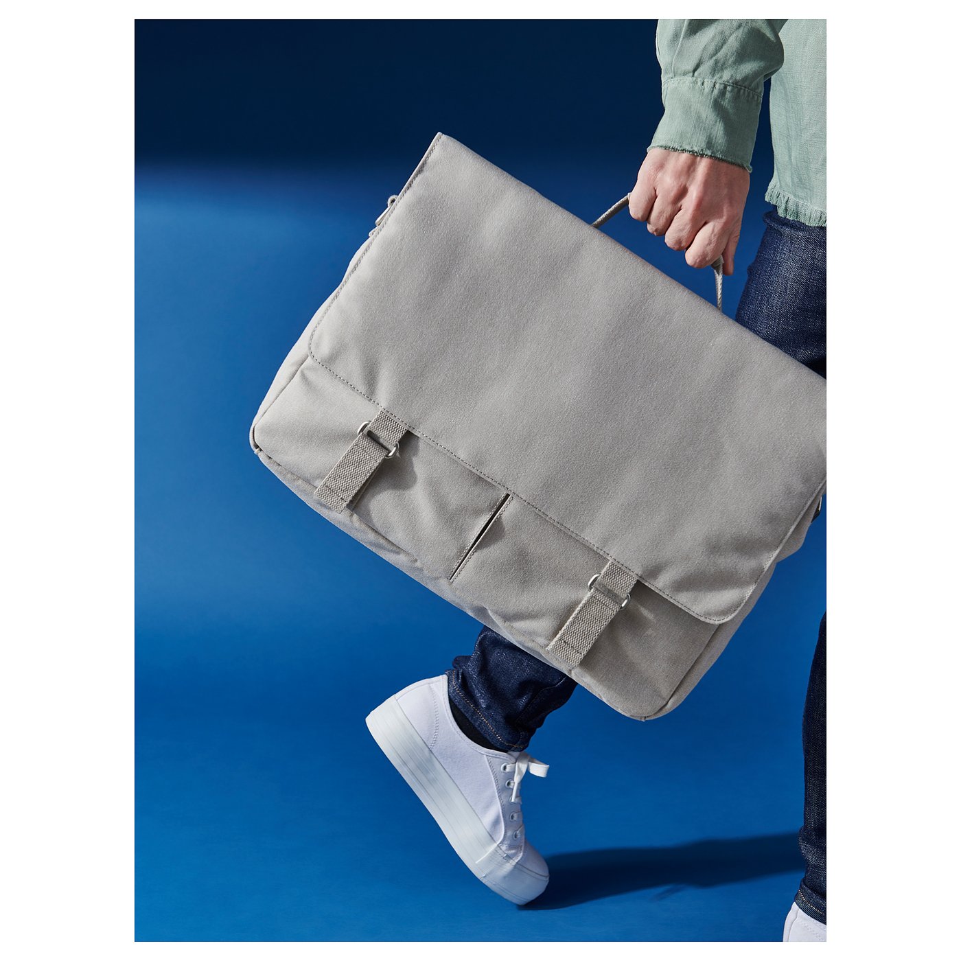 DRÖMSÄCK Messenger bag, beige, 14 l - IKEA