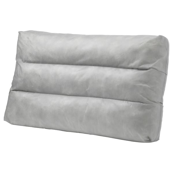 DUVHOLMEN Inner cushion for back cushion, outdoor grey, 80x44 cm